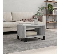 Berkfield Coffee Table Grey Sonoma 60X50X40 Cm Engineered Wood