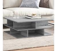Berkfield Coffee Table Grey Sonoma 70X70X29 Cm Engineered Wood
