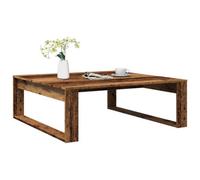 Berkfield Coffee Table Old Wood 100X100X35 Cm Engineered Wood