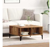 Berkfield Coffee Table Old Wood 60X60X30 Cm Engineered Wood