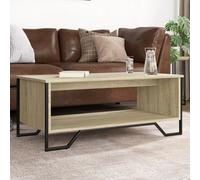 Berkfield Coffee Table Sonoma Oak 100X51X40 Cm Engineered Wood