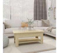 Berkfield Coffee Table Sonoma Oak 102X55X42 Cm Engineered Wood