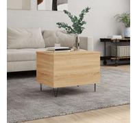 Berkfield Coffee Table Sonoma Oak 60X44.5X45 Cm Engineered Wood