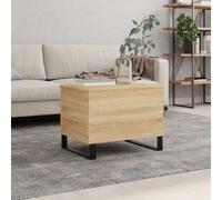 Berkfield Coffee Table Sonoma Oak 60X44.5X45 Cm Engineered Wood