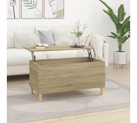 Berkfield Coffee Table Sonoma Oak 90X44.5X45 Cm Engineered Wood
