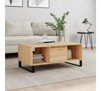 Berkfield Coffee Table Sonoma Oak 90X50X36.5 Cm Engineered Wood