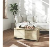 Berkfield Coffee Table Sonoma Oak 90X50X41.5 Cm Engineered Wood