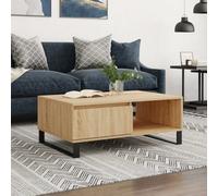 Berkfield Coffee Table Sonoma Oak 90X60X35 Cm Engineered Wood