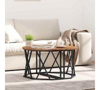 Berkfield Coffee Table - Vintage Style, 80X80X42 Cm, Made Of Engineered Wood
