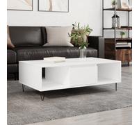 Berkfield Coffee Table White 104X60X35 Cm Engineered Wood