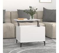 Berkfield Coffee Table White 60X44.5X45 Cm Engineered Wood