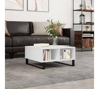 Berkfield Coffee Table White 60X60X30 Cm Engineered Wood