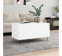 Berkfield Coffee Table White 90X44.5X45 Cm Engineered Wood