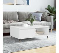 Berkfield Coffee Table White 90X60X35 Cm Engineered Wood