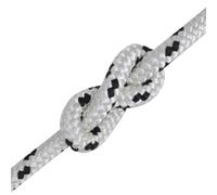 Berkfield Compact Braided Boat Rope Polyester 6 mm 250 M White