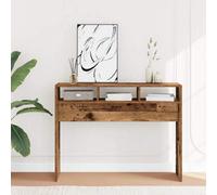 Berkfield Console Table Old Wood 105X30X80 Cm Engineered Wood