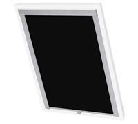 Berkfield Decorative Blackout Roller Blinds Black P08/408