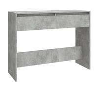 Berkfield Decorative Console Table Concrete Grey 100X35X76.5 Cm Engineered Wood