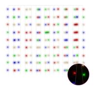 Berkfield Decorative Led Curtain Fairy Lights 3X3M 300 Led Colourful 8 Function
