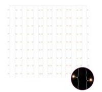 Berkfield Decorative Led Curtain Fairy Lights 3X3M 300 Led Warm White 8 Function