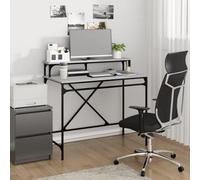 Berkfield Desk Grey Sonoma 100X50X90 Cm Engineered Wood And Iron