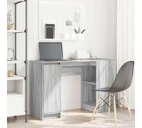 Berkfield Desk Grey Sonoma 120X42X76 Cm Engineered Wood