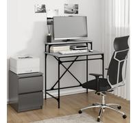 Berkfield Desk Grey Sonoma 80X50X90 Cm Engineered Wood And Iron