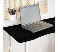 Berkfield Desk Top Dark Brown 100X50X2.5 Cm Solid Wood Oak Rectangular