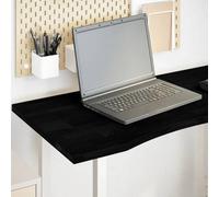 Berkfield Desk Top Dark Brown 100X60X2.5 Cm Solid Wood Oak Rectangular