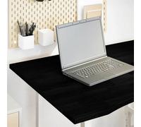Berkfield Desk Top Dark Brown 100X80X2.5 Cm Solid Wood Oak Rectangular