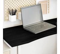 Berkfield Desk Top Dark Brown 120X60X2.5 Cm Solid Wood Oak Rectangular