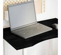 Berkfield Desk Top Dark Brown 80X60X2.5 Cm Solid Wood Oak Rectangular
