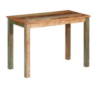 Berkfield Dining Table 110X55X76 Cm Solid Wood Reclaimed