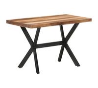 Berkfield Dining Table 120X60X75 Cm Solid Wood With Honey Finish