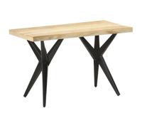 Berkfield Dining Table 120X60X76 Cm Solid Mango Wood