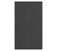 Berkfield Doormat Stripe Black And Grey 115X200 Cm