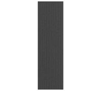 Berkfield Doormat Stripe Black And Grey 115X400 Cm