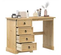 Berkfield Dressing Table Corona104X47X75 Cm Solid Wood Pine