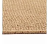 Berkfield Durable Area Rug Jute With Latex Backing 180X250 Cm