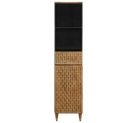 Berkfield Durable Bathroom Cabinet 38X33X160 Cm Solid Wood Mango