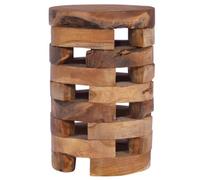 Berkfield Durable Beside Cabinet 30X30X45 Cm Solid Teak Wood