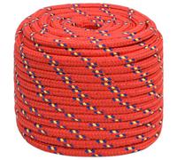 Berkfield Durable Boat Rope Red 18 mm 25 M Polypropylene