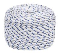 Berkfield Durable Boat Rope White 6 mm 25 M Polypropylene