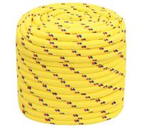 Berkfield Durable Boat Rope Yellow 18 mm 25 M Polypropylene