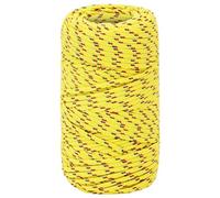 Berkfield Durable Boat Rope Yellow 2 mm 25 M Polypropylene