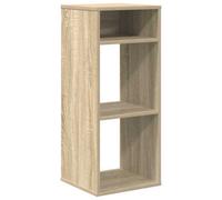 Berkfield Durable Book Cabinet Sonoma Oak 34X31X80 Cm Engineered Wood