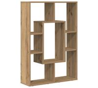 Berkfield Durable Bookcase Artisian Oak 63X20X90 Cm Engineered Wood