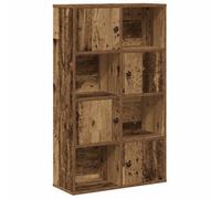 Berkfield Durable Bookcase Old Wood 60X24X101.5 Cm Engineered Wood