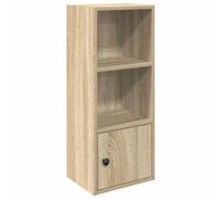 Berkfield Durable Bookcase Sonoma Oak 31X24X77 Cm Engineered Wood