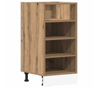 Berkfield Durable Bottom Cabinet Riga Artisan Oak 40X44.5X81.5 Cm Engineered Wood